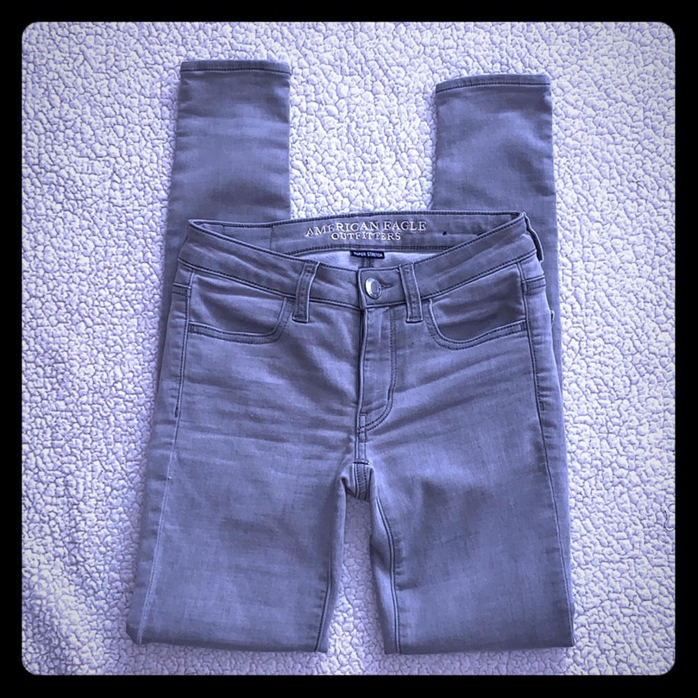 AEO super soft jegging in light grey⭐️
